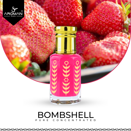 Bombshell Fragrance Oil / Attar - 6ml & 12ml | Women | Pure Concentrated | Alcohol-Free Fragrance Oil | Aroman Scents