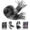 Trendy Muffler Windproof Thermal Wrap Washable Anti-pilling Men Winter Scarf. 