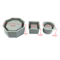 Flower Pot Silicone Mold DIY Large Concrete Cement Pot Mold Square Epoxy Resin Molds Holder Crystal Epoxy Clay Mould Sunlight Super Store. 