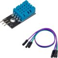 DHT11 Temperature Humidity Sensor Module Digital Temperature Humidity Sensor 3.3V-5V with Wires for Arduino Raspberry Pi. 