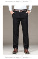 Pants for men - Cotton Jeans - Black Color. 