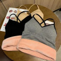 Winter Bra Low Cut V Neck Winter Underwear Bra. 