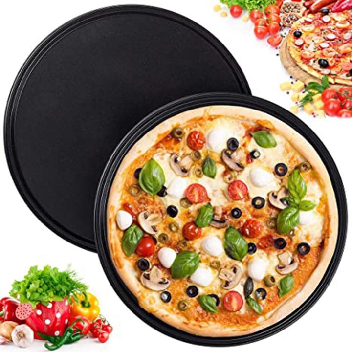 Non Stick Pizza Pan Tray 8-Inch Round Deep Dish Non-Stick Pizza - Main Image