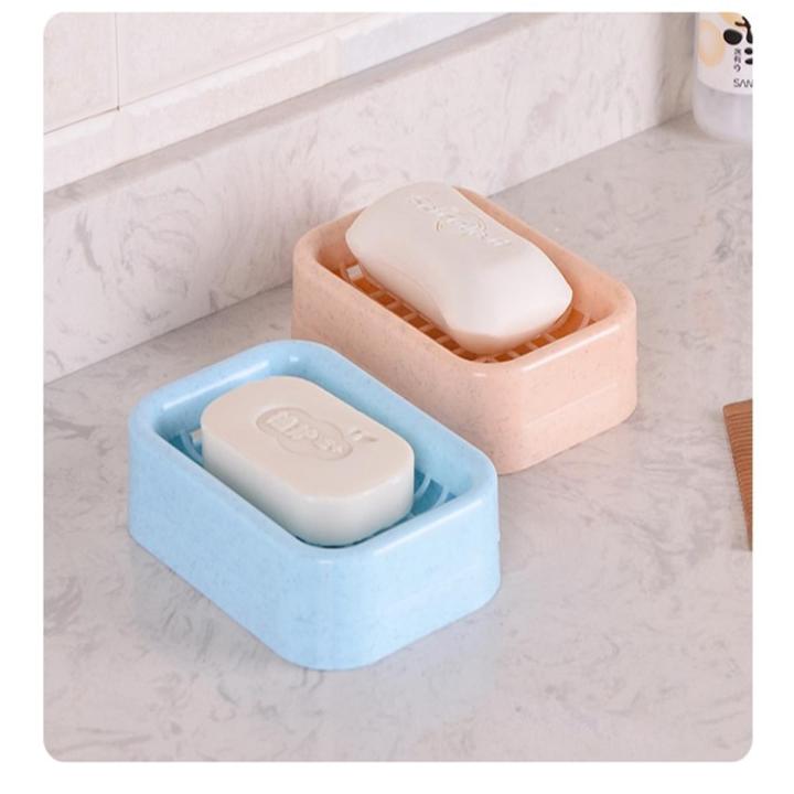 Hollow Plastic Soap Holder – Multicolor Soap tray