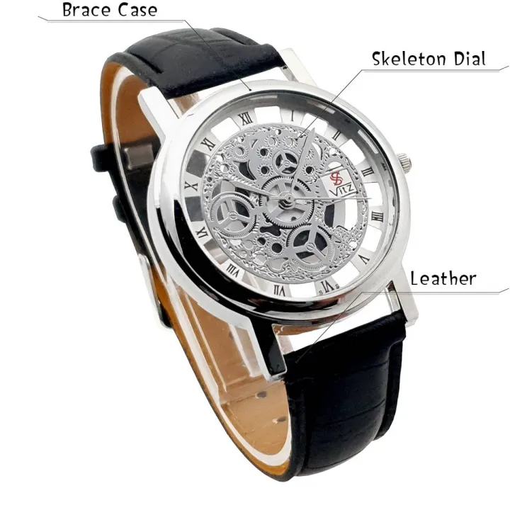 Gold%20Skeleton%20Watch%20Brown%20Leather%20Stylish%20Straps%20Watch%20For%20Boy/Man%20-%20Image%203