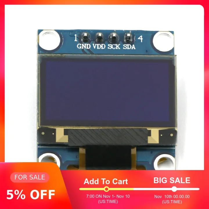 0.96%20inch%20IIC%20Serial%20OLED%20Display%20Module%20128X64%20I2C%2012864%20LCD%20Screen%20Board%20GND%20VCC%20SCL%20SDA%20-%20Image%204