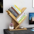 Tree-shaped bookshelf Desktop tree bookshelf 3-tier Bookcase Book rack. 