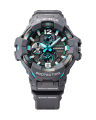 Casio G Shock Master Of G-Air (Gravitymaster) Shock Resistance Carbon Core Guard Structure Round Grey Carbon Fiber Case Solar Power, Bluetooth, World Time, Phone Finder, Stop Watch, Timer, Alarm, LED Light, Calendar, Run Time, Multi-Function-GR-B300-8A2DR. 
