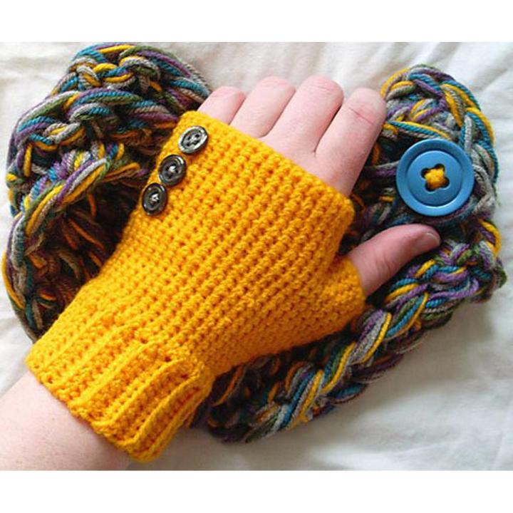 Handmade Simple Style hand Gloves