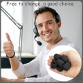30 Pack Foam Microphone Windscreen,Mini Size Lapel Headset Mic Foam Covers for Headset Microphone Durable Easy to Use. 
