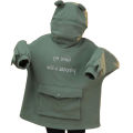 OIMG Women Novelty Frog Hoodie Cute Animal Style Long Sleeve Hooded Sweatshirt With Front Pocket. 