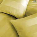 Beddy's Studio Hotel Collection Sateen Stripe Bed Sheets  Egyptian Cotton Single & King Size Fancy Bedsheet Set With Pillow Cases. 
