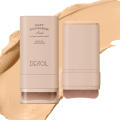 Paste Matte Foundation Stick With Brush 10.4*4.6cm Concealer Stick Makeup Base for Daily Use Professional Makeup Sensitive Skin. 