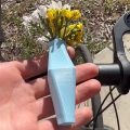 Bike Flower Vase for Handlebars, Funny Bike Handlebar Vase Decorations, Funny 3D Printed Mini Bike Accessories Riding C. 