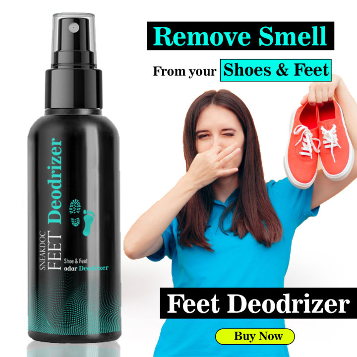 FEET DEODRIZER Spray for smelly shoes No More Embarrassing