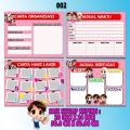 Set Keceriaan Kelas Carta. 