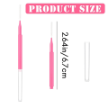 150-Piece Mini Brow and Lash Brush Combo with Caps for Premier Eyebrow Lamination and Lash Lift. 