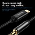 Baseus Type C to 3.5mm Aux Cable, USB-C to 3.5mm Headphone Car Stereo Cord Compatible with Samsung Galaxy S23 S22 S21 S20+ Ultra Note 20 10 Plus,Google Pixel 3 4 5 XL,iPad_Pro 2018 and More - 1.2M. 