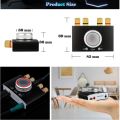 BITIWEND Mini Bluetooth HiFi Amplifier Bluetooth 5.0 Audio Power Amplifier, Stereo Hi-Fi Digital Amp 2.0 Channel 100W with AUX/USB/Bluetooth Input,Speaker/Earphone Output. 