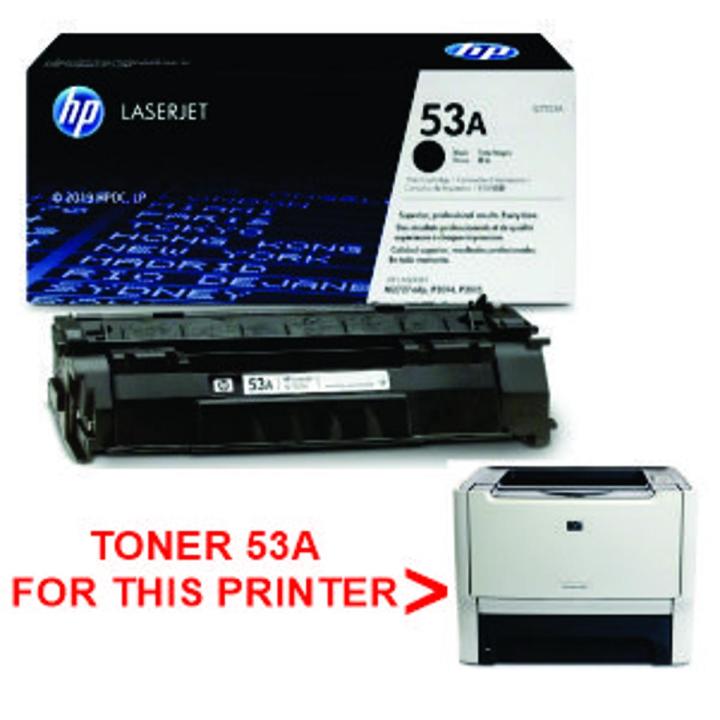 TONER CARTRIDGE HP 53A FOR 2015 M2727