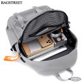 BAGSTREET Laptop Bag for Men and Women Water Resistant Polyester Business Travel Backpack 15.6 Inch. 