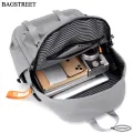 BAGSTREET Laptop Bag for Men and Women Water Resistant Polyester Business Travel Backpack 15.6 Inch. 