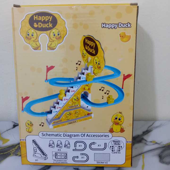 Electric%20Duck%20Climbing%20Stairs%20Toy%20with%20Track%20%7C%20Musical%20Roller%20Coaster%20Duck%20Race%20with%20LED%20Lights%20&%20Music%20%7C%20Battery%20Operated%20Duck%20Slide%20Toy%20for%20Kids%20Boys%20&%20Girls%20%7C%20Fun%20Duck%20Stair%20Climbing%20Toy%20for%20Toddlers%20and%20Kids%20%7C%20Educational%20&%20Fun%20Gift%20(3%20Ducks%20Included)%20-%20Image%202
