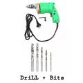 220V Heavy Duty Drill Machine Copper With Drill Bits Set. 