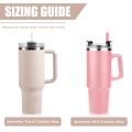 Stanley 40 oz Tumbler with Handle | Keeps Drinks Cold/Hot | Leak/Spill Proof | Fits Most Cup Holders | Dishwasher Safe. 