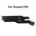 Microphone Board USB Charging Dock Flat Cable For Huawei P20 / P20 Pro Type C Charge Flex Cable. 