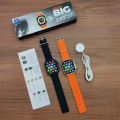 T900 Ultra Smartwatch Bluetooth Call Sleeping Monitoring Smart Watch Series 8 2.09" Full Touch Watch for Men Women orange. 