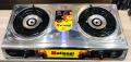 Gas Stove Full fine Glass shine Steel 2 Burner - 2 Burner Kitchen Gas Stove ( Silver) - Gas Stove-Chulha Whirlwind Flame - Auto Ignition -NG/LPG. 