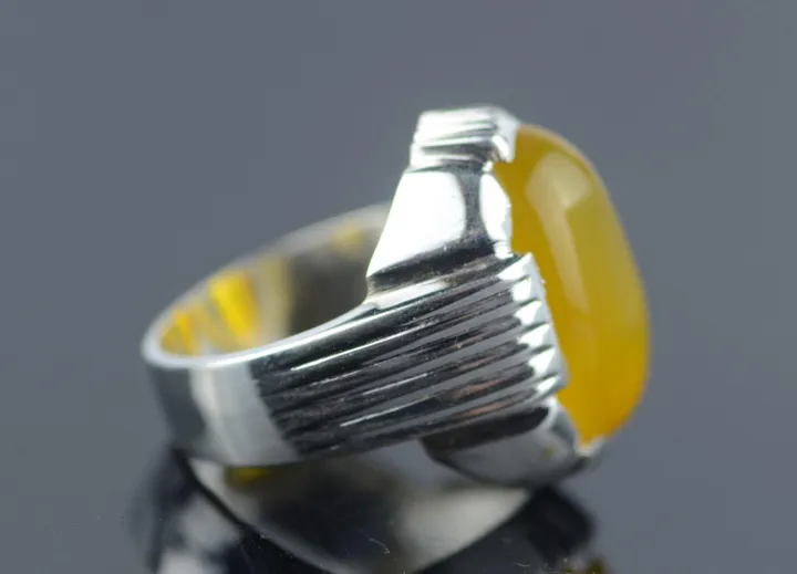 Mens%20Yemeni%20Zard%20Aqeeq%20Sterling%20Silver%20925%20Yellow%20Onyx%20Ring%20Yellow%20Carnelian%20Ring%20Zard%20Aqiq%20Ring%20Yemen%20Hakik%20Ring%20Natural%20Yellow%20Agate%20Ring%20Chandi%20Ring%20Original%20Gemstone%20Ring%20-%20Image%205