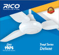 Rico Innovative Ceiling Fan 56'' - Deluxe Standard - 100% Copper Winding. 