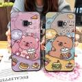 Back Cover Full wrap Phone Case For Samsung Galaxy Xcover4/SM-G390 Shockproof Graffiti Silicone Couple Protective TPU. 