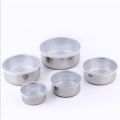 5pc Set Stainless Steel Bowl with Lid Kitchen Refrigerator Food Storage Mixing Bowls Sealed. 