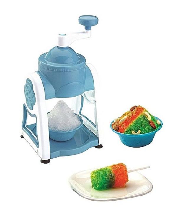 Ice Snow Machine Snow Con Machine Ice Crusher Manual Ice Shaver Crusher Shredding Snow Cone Maker Machine Gola Maker - Gola Machine