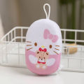 Kawaii Hello Kitty Bath Sponge Sanrio Kuromi Cinnamoroll Hangyodon Xo Pochacco Body Cleaning Sponge Rubbing Shower Wash Sponge. 