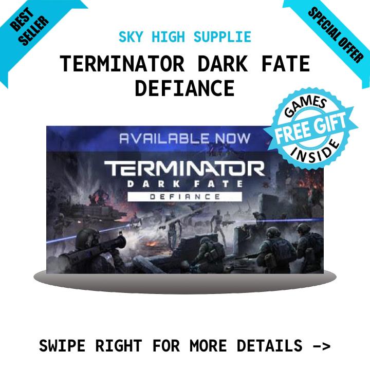 TERMINATOR DARK FATE DEFIANCE Game for PC - with complete Installation ...