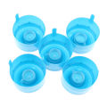 5Pcs reusable water bottle snap on cap replacement for 55mm 3-5 gallon water jug. 