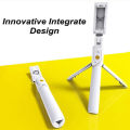 K07 Extendable Selfie Stick With Monopod Tripod Bluetooth Remote Shutter Phone 3 In 1 Selfie Stick Tripod. 