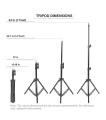Ringlight - 26CM Ringlight - High Quality With 7FT Ringlight Stand - Stand with Mobile Phone Holder for Mobile Phones/DSLR and Ring Light, Three Colors Shades Ring Light. 