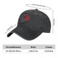Anuel AA Music Men Women Baseball Cap Real Hasta La Muerte Distressed Denim Caps Hat Outdoor All Seasons Travel Snapback Cap. 