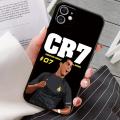 CR7-Football Star Ronaldo Phone Case for Apple iPhone 15 Pro Max 13 14 Plus 12 Mini 11 Pro XR 8 SE 7 6S XS MAX Matte Armor Cover. 