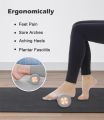 1pc Foot Muscular Yoga Roller Massage Ball Plantar Fascia Roller Muscle Relaxation Care Plastic Manual Reflexology Foot Massager Ergonomic Gym Exercise Massage Tool Multifunctional for Deep Tissue Muscle Massage Home Fitness Fingerpressure Board. 