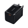 Baseus 30W USB C Charger, GaN3 mini Type C Fast Power Adapter with Foldable Plug, for iPhone 15 Pro/Pro Max/14/13, Galaxy S23 Ultra, Google Pixel 7 Pro/6, MacBook Air, iPad Pro. 