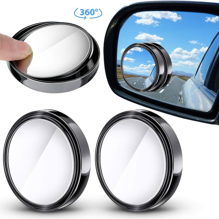Car%20Round%20Mirror%20Original%20Glass%20Rear%20View%20Blind%20spot%20Side%20Mirror%20Wide-angle%20360%20lens%20-%202%20pcs%20-%20Image%204