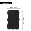 Wavy Shape Chalkboard Labels ,Erasable Reusable Blackboard. 