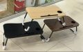 Portable Folding Laptop Study Table Desk, Wooden Foldable laptop Desk for Bed/ Sofa, Tea Serving Table Stand Saddiq Tele Mall. 