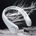 New Portable Neck Fan, Foldable Bladeless Neck Fan, Wearable Cooling Neck Fan Perfect for Travel, Sports. 